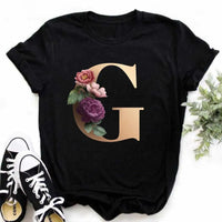 Chic Alphabet Print Eco Tee™