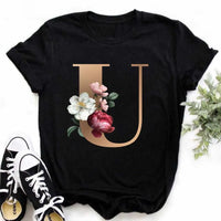 Chic Alphabet Print Eco Tee™