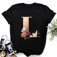 Chic Alphabet Print Eco Tee™