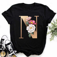 Chic Alphabet Print Eco Tee™