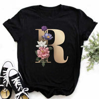 Chic Alphabet Print Eco Tee™
